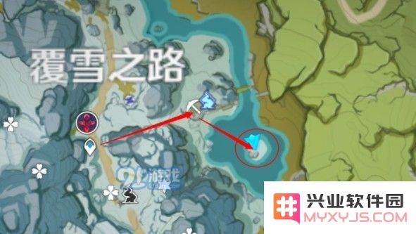 原神雪山三个匣子攻略 龙脊雪山三匣子全收集路线攻略[多图]图片3