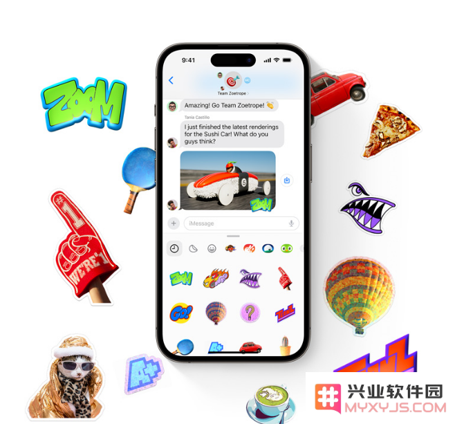 苹果 iOS 17 中的贴纸功能是什么，如何使用？