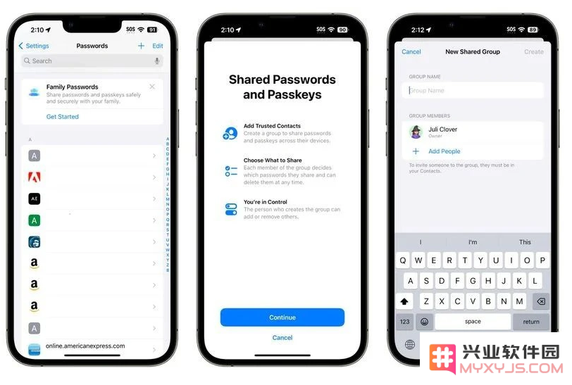 在 iOS 17 中通过 iCloud 钥匙串轻松与好友共享密码的详细步骤解析