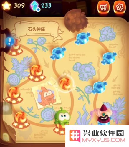 割绳子游戏攻略：魔法第六章6-8关全三星通关技巧与解析
