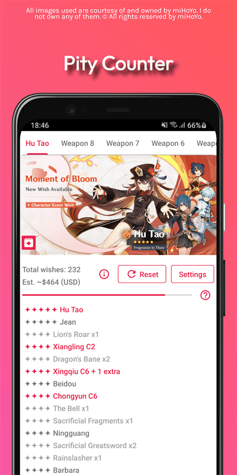 原神祈愿模拟器大聪明版 v72 安卓手机版 1