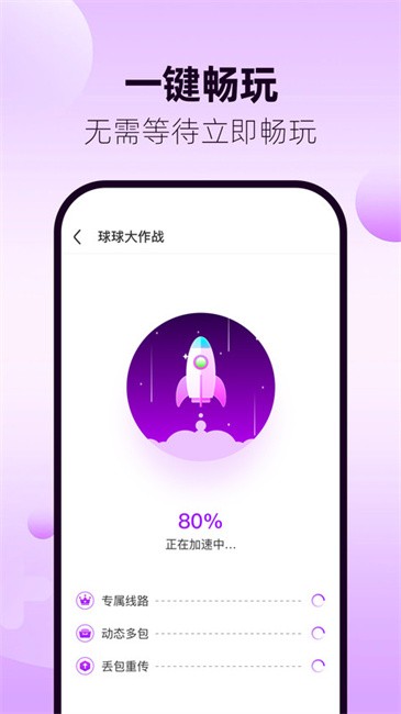 77手游加速器app v1.0.2 安卓版 2