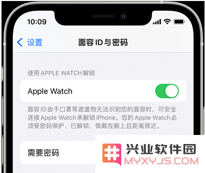如何使用 Apple Watch 解锁带有面容 ID 功能的 iPhone，实现便捷安全的手机使用体验