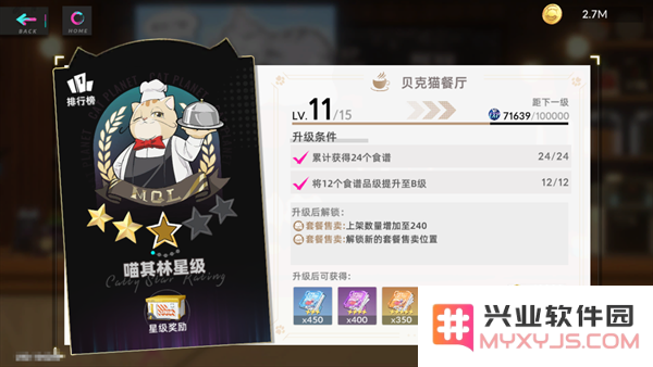 猫之城手游餐厅攻略