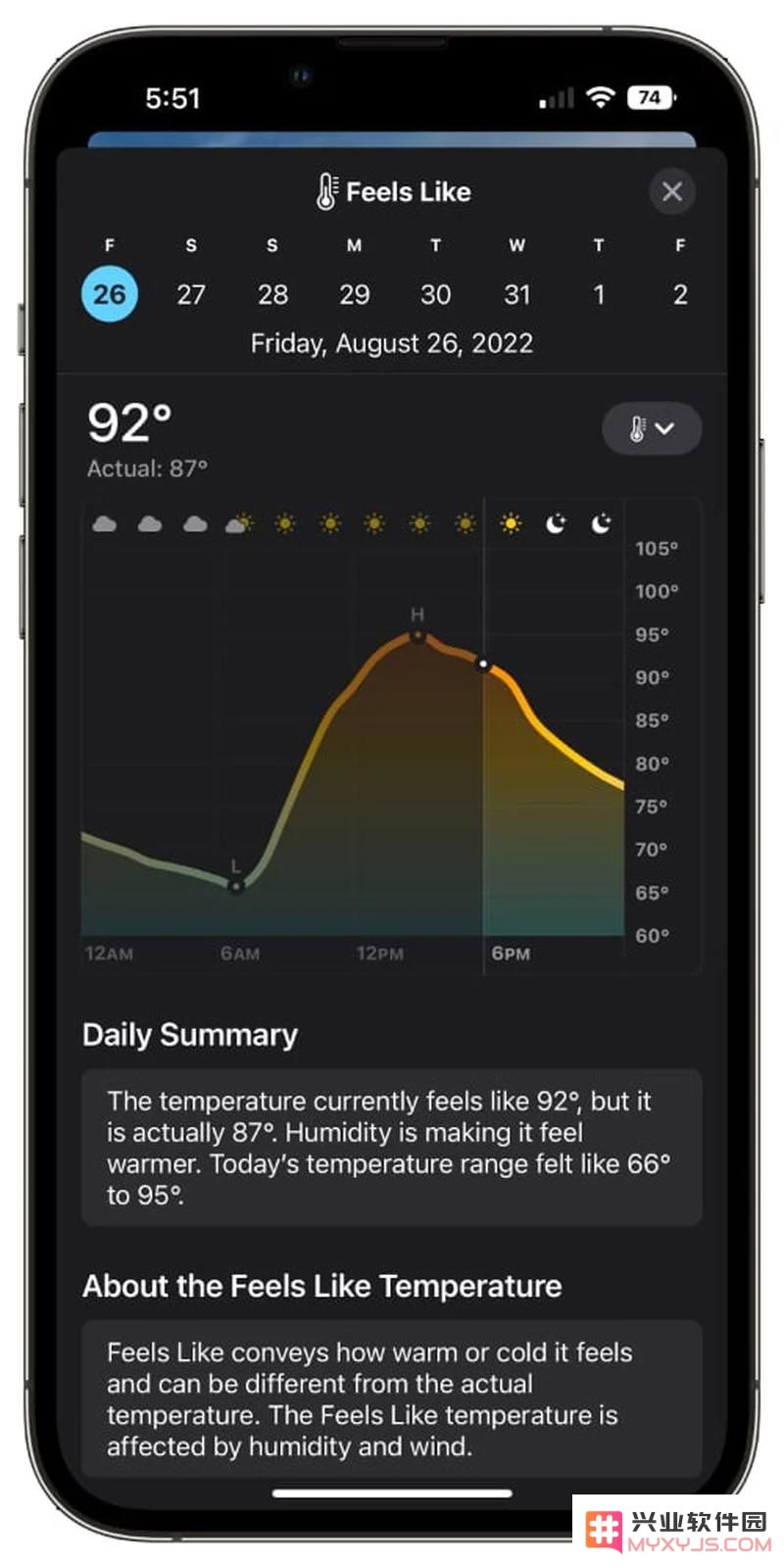 iOS 16的天气应用有哪些新功能？