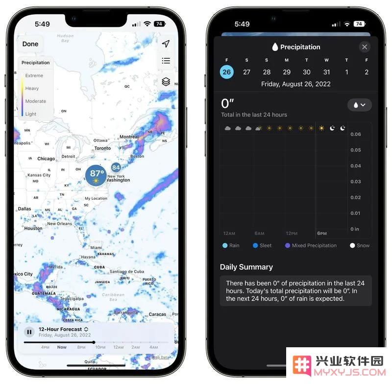 苹果 iOS 16 天气应用有哪些新变化？