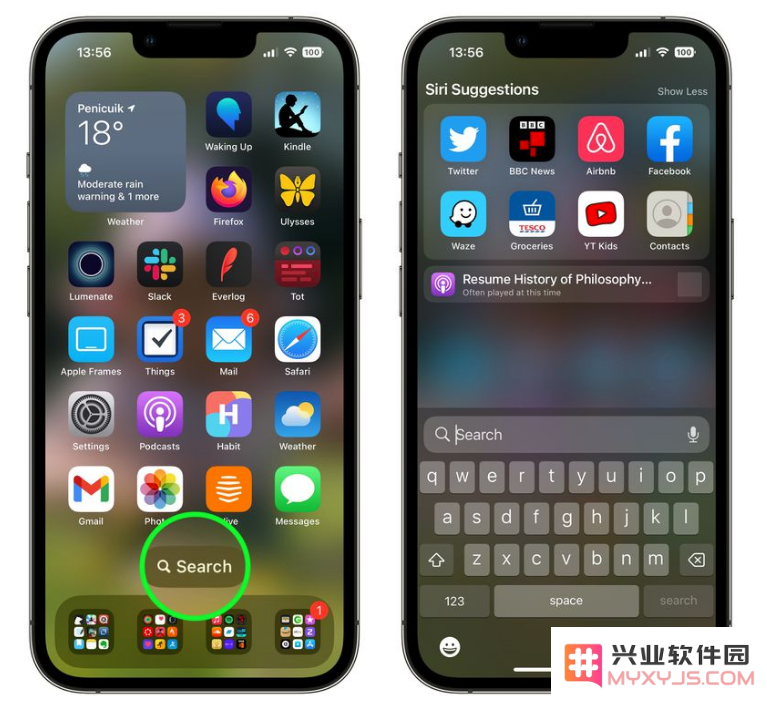 在升级到 iOS 16 后，怎样才能将主屏幕上的搜索按钮隐藏或者删除呢？