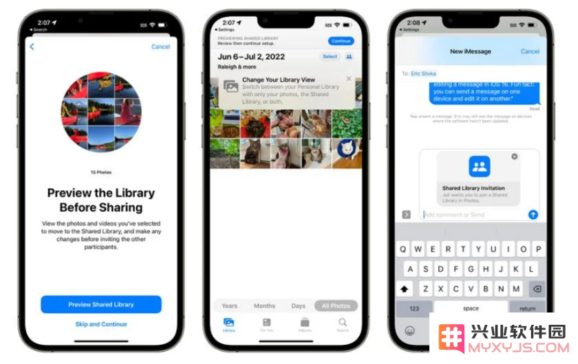 升级iOS16 Beta 3后如何设置iCloud 共享照片库？