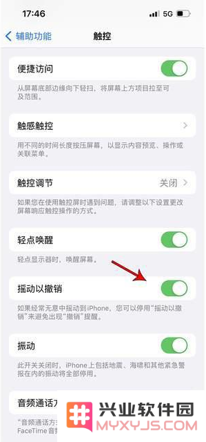 如何在iPhone手机上设置摇一摇功能以便快速删除输入的文字内容