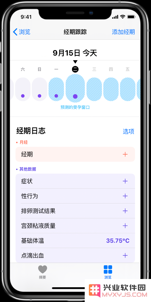 如何利用iPhone 13的功能来精准监测女性的月经周期和健康状况？