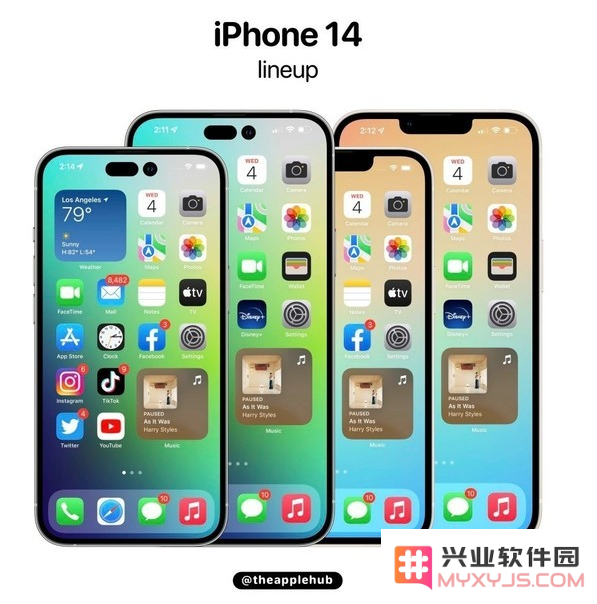 iPhone 14系列会有哪些产品？iPhone 14全家福