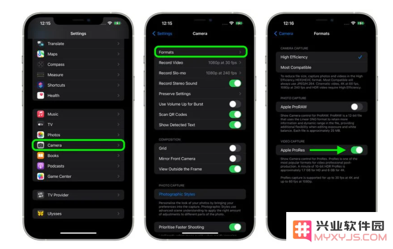 如何使用 iPhone 13 Pro/Max 拍摄 ProRes 视频？