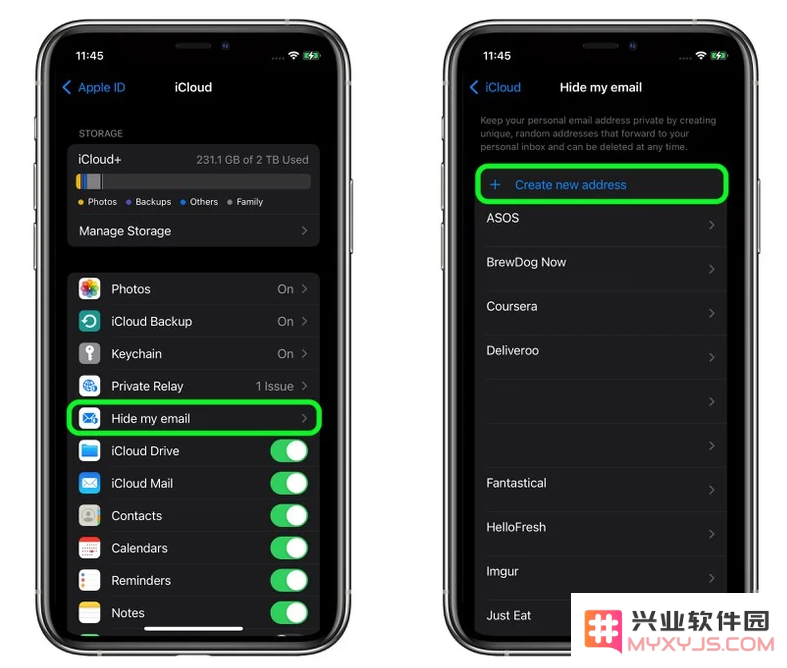 iOS 15 强化隐私保护措施：推出全新“隐藏我的电子邮件”功能，保护用户个人信息安全