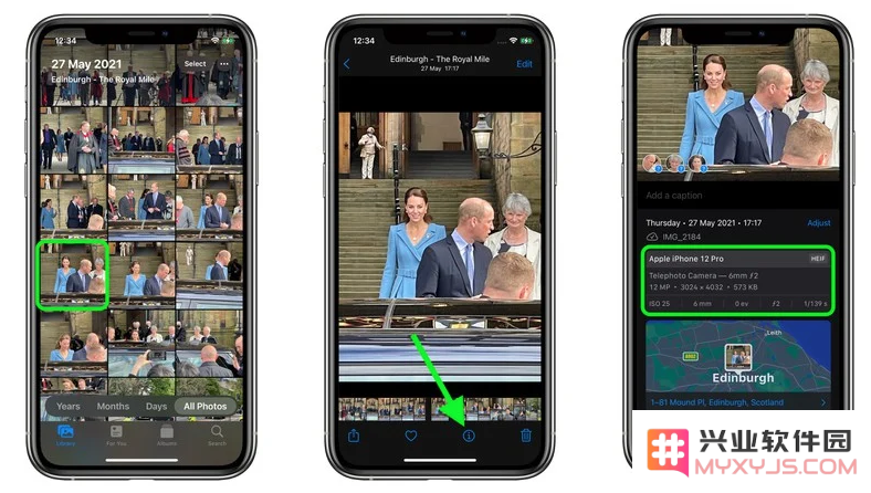 iOS 15 照片查看技巧：如何快速获取照片中的 EXIF 信息并提升使用体验
