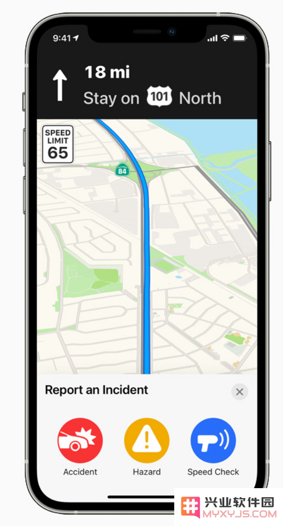 iOS 14.5 改进地图应用：支持通过 Siri 提交事故报告
