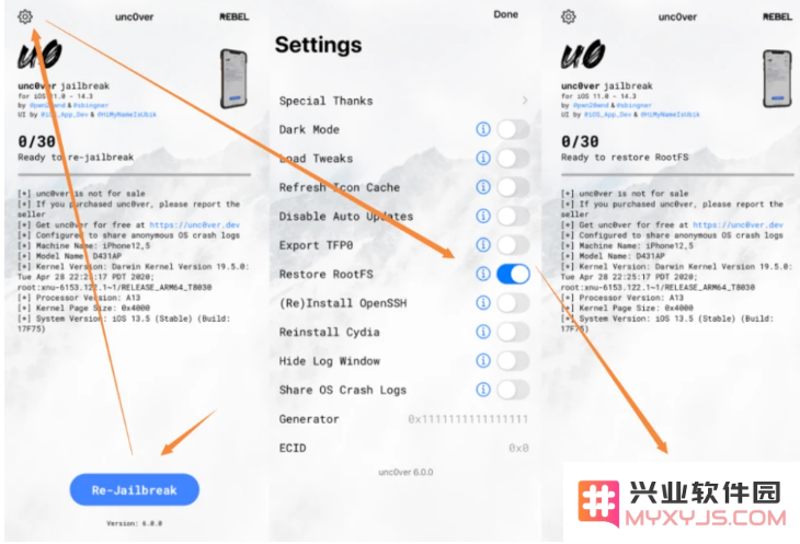 unc0ver 6.0发布：支持iOS 14.3全设备越狱，附越狱教程