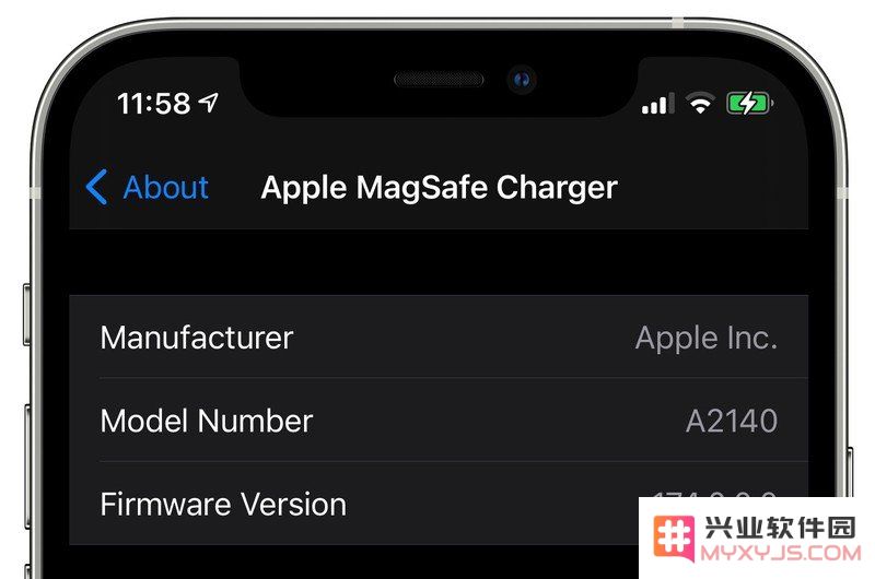 如何检查苹果 MagSafe 充电器的固件版本？