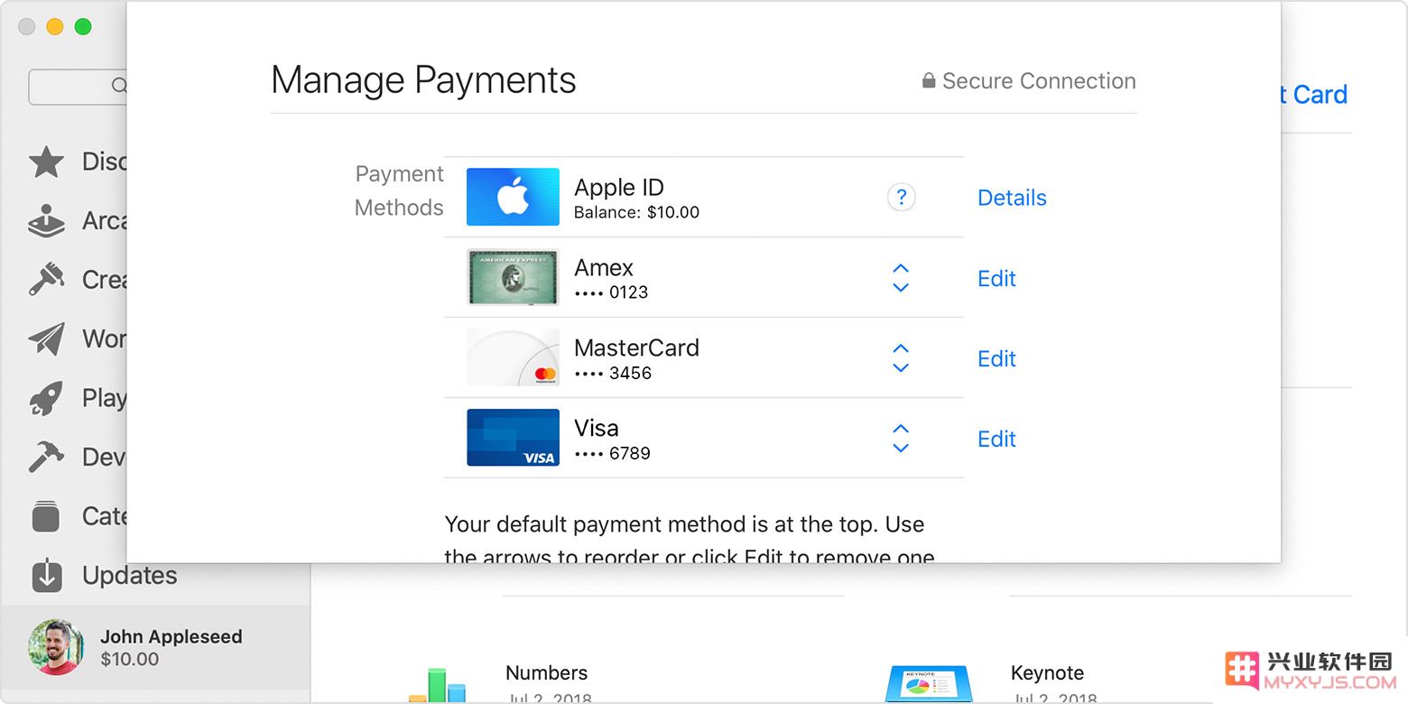 如何在 iPhone、iPad 或 Mac 设备中更换 App Store 的支付方式和相关设置？