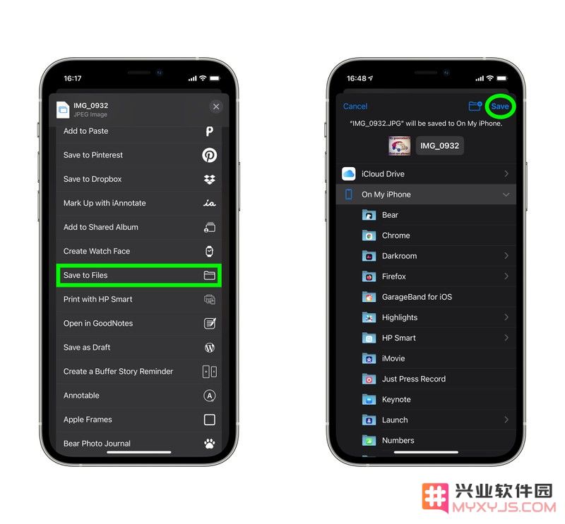 iPhone 小技巧：储存信息中收到的照片或文件