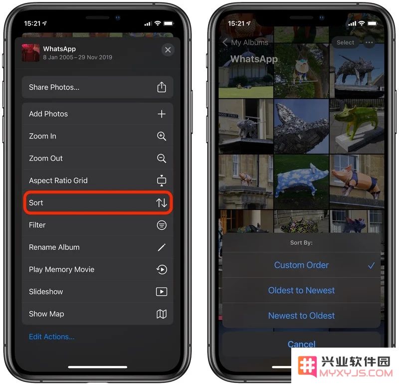 iOS 14 小窍门：如何在 iPhone 照片应用中灵活调整图片和视频的顺序以便于管理和浏览