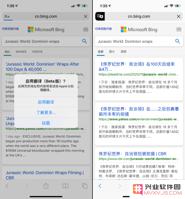 iOS 14.2 教程：Safari 浏览器如何一键翻译网页？