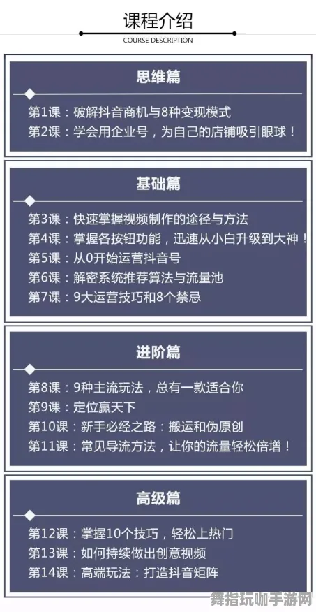 全新解析：1 抖音热潮｜详细教程 首次曝光｜v0425｜最新攻略大全
