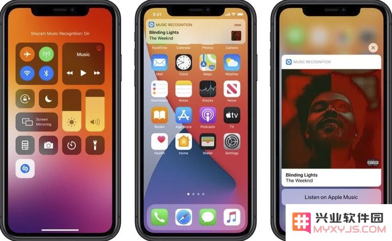 iOS 14.2 更新亮点：控制中心新增音乐识别功能，轻松找歌更方便