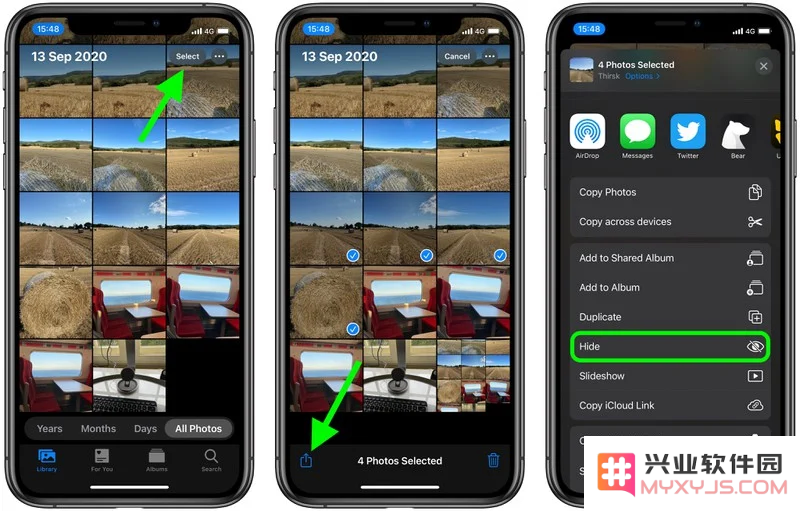 iOS 14 教程：如何隐藏和显示「照片」中的隐藏相册？