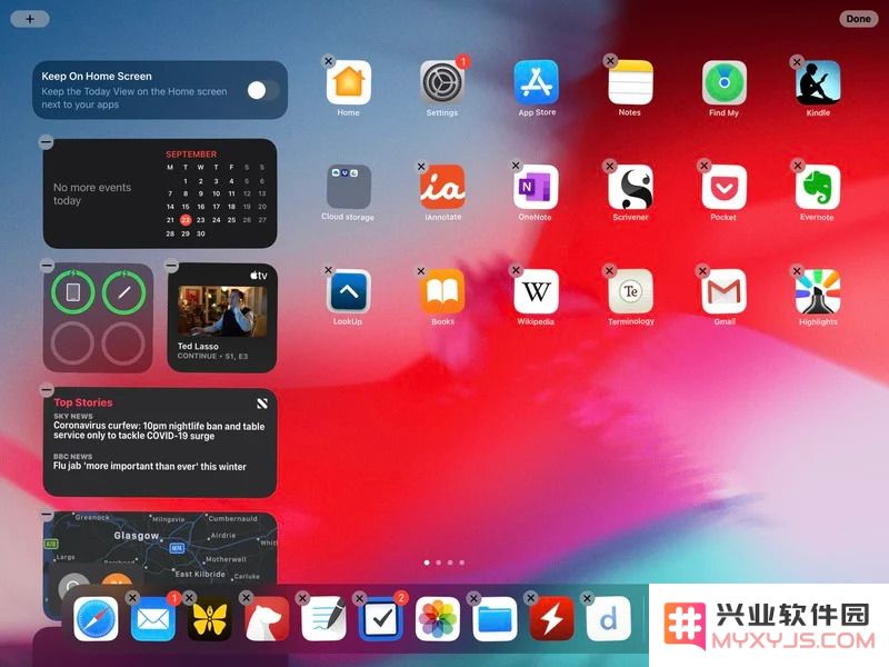 怎样在iPad的主屏幕上成功添加和显示「小组件」功能？