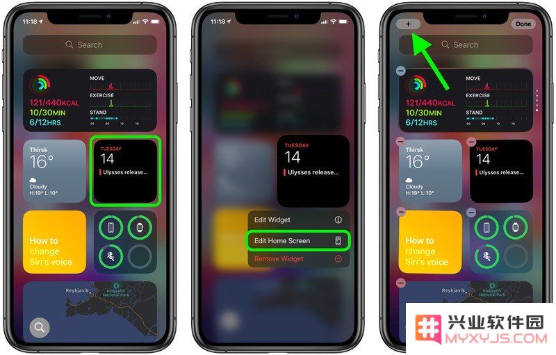 iOS 14 教程：如何在「今日视图」和「主屏幕」中添加小组件？