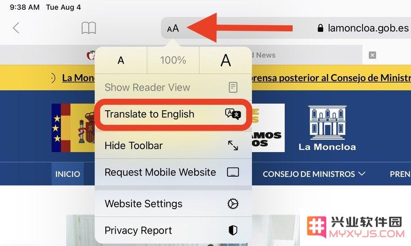 iOS 14 教程：如何在 iPhone 上的 Safari 浏览器中翻译网页？