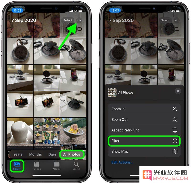 iOS 14 教程：在您的 iPhone 和 iPad 照片库中高效过滤和管理图像的方法