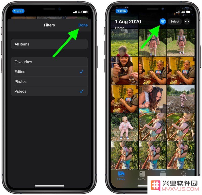 iOS 14 教程：如何在 iPhone 和 iPad 上的照片库中过滤图像？