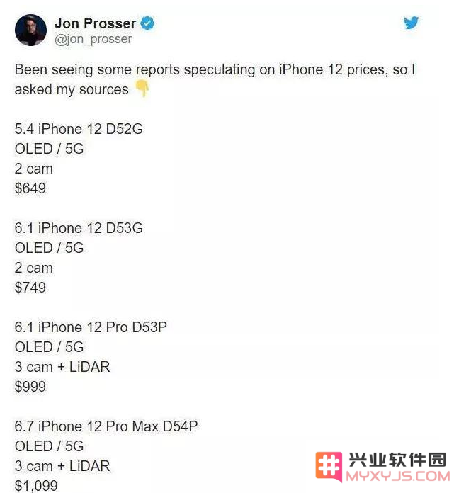 iPhone 12定价多少？iPhone 12采用2.5D屏吗？