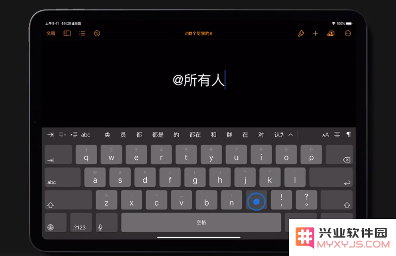 在 iPad 上键入和编辑文本的小技巧