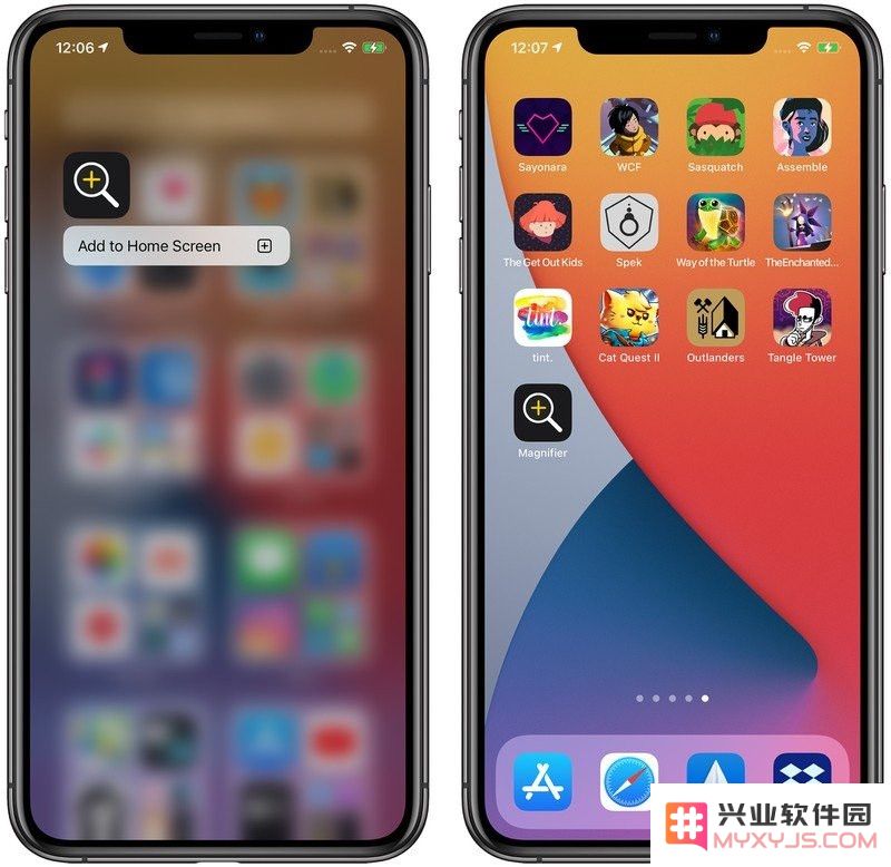iOS 14 “放大器”功能全面改进：支持添加到主屏幕