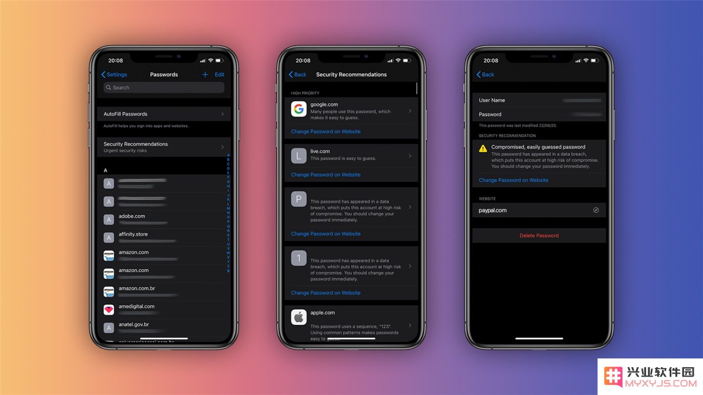 自动检测密码安全性，iOS 14 钥匙串功能更加智能