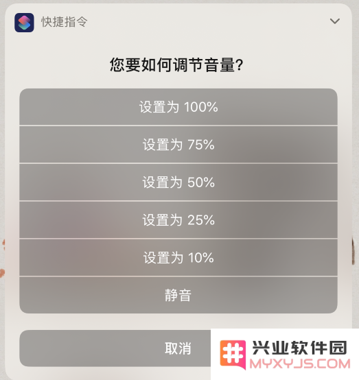 iPhone 提升使用效率的小窍门：利用“快捷指令”快速而精准调节音量设置