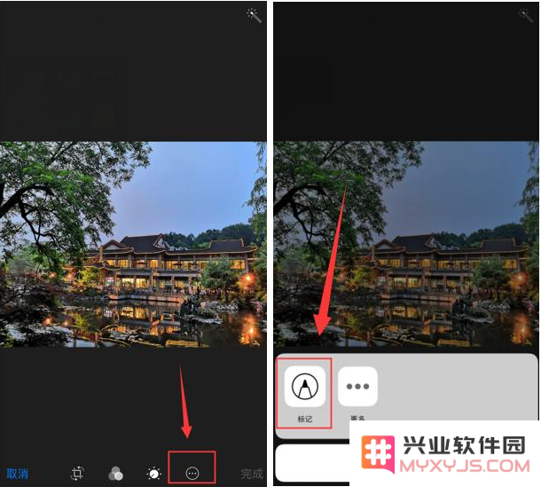 iPhone手机拍照如何自带水印？