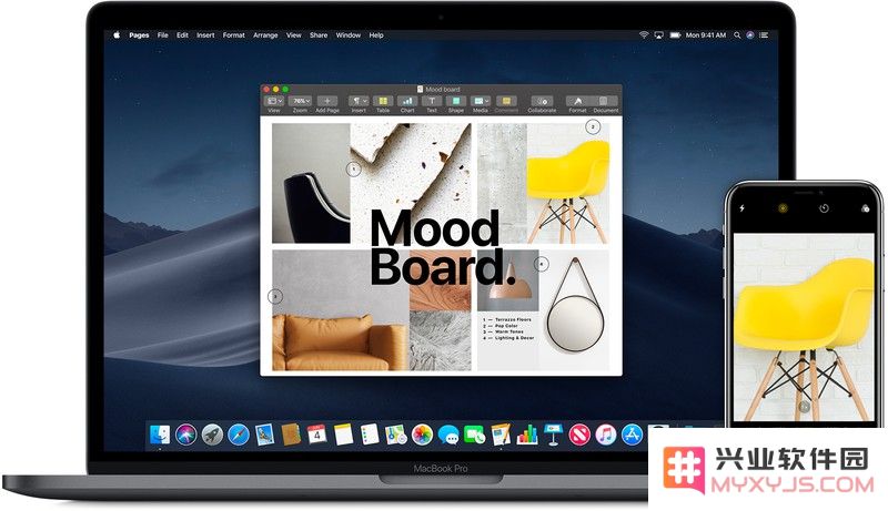 在 Mac 上如何利用 iPhone 或 iPad 的摄像头进行拍摄和操作