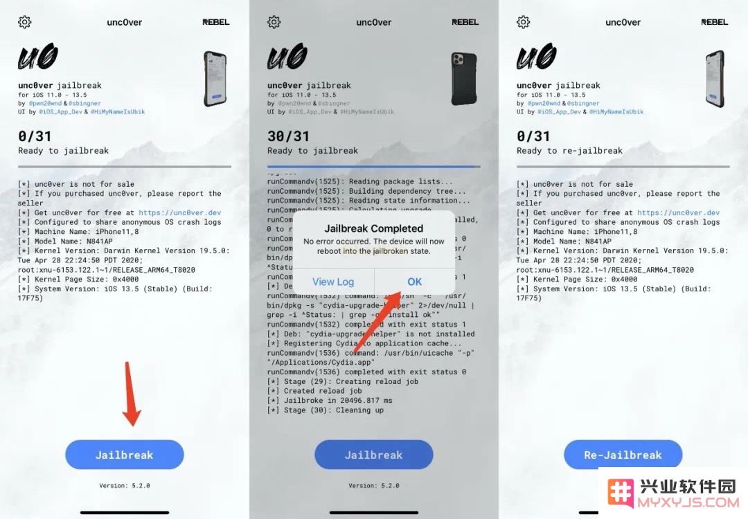 unc0ver 新增 iOS 13.5.5 Beta 越狱，目前可降级！