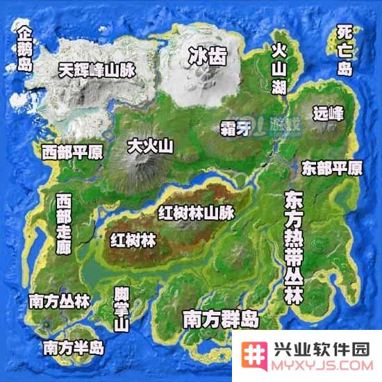 方舟生存进化水下洞穴的具体位置与坐标分布解析