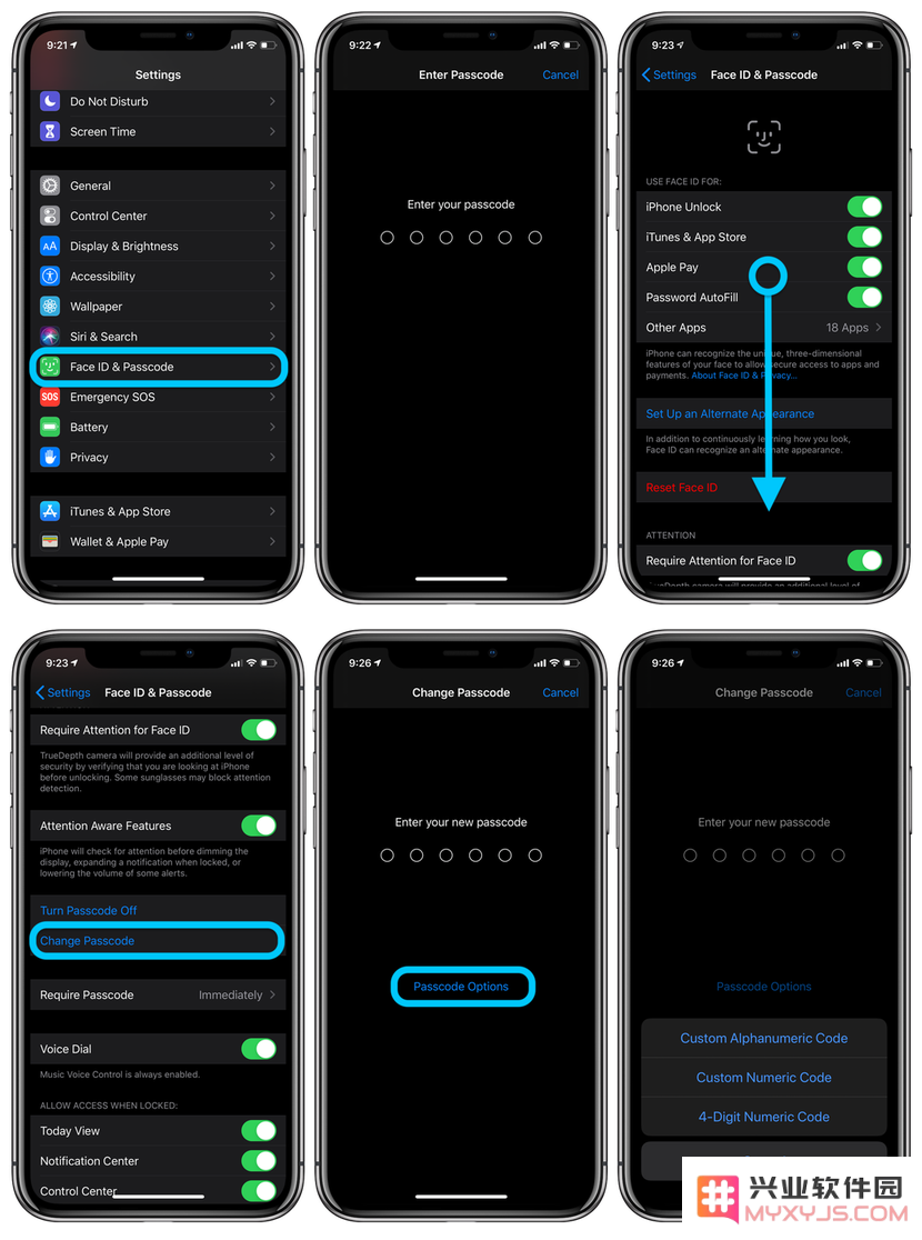 iPhone如何自定义密码？如何跳过Face ID输入密码？