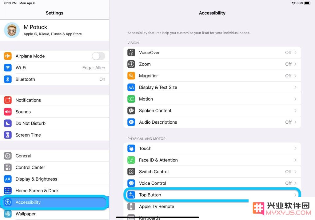 怎样在 iPad Pro 上自定义顶部按钮的使用功能以提高操作效率？