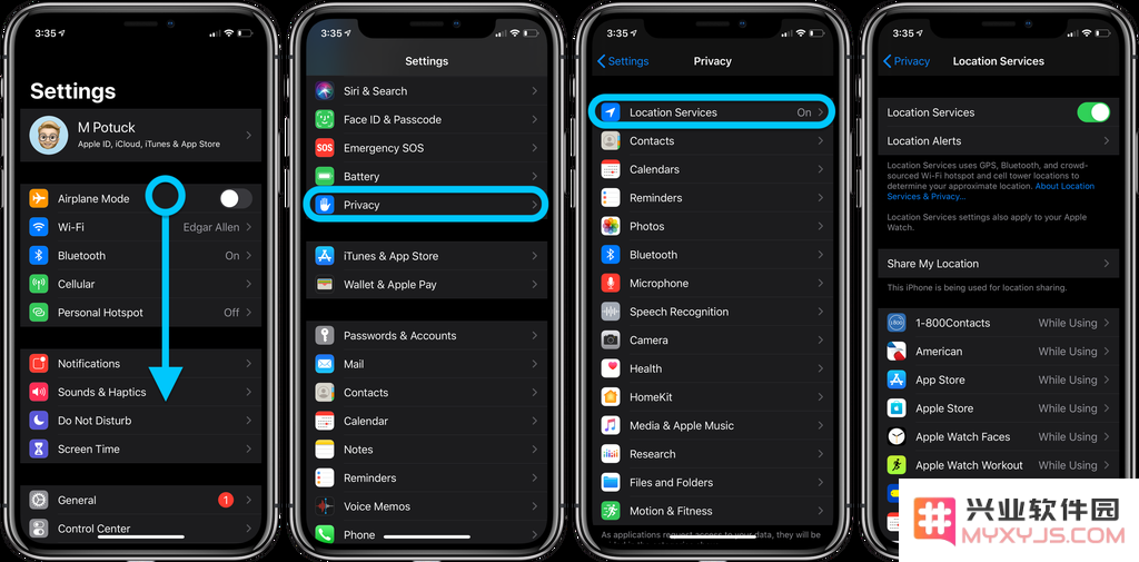 如何检查哪些应用程序已获得访问 iPhone 位置数据的权限与设置方法