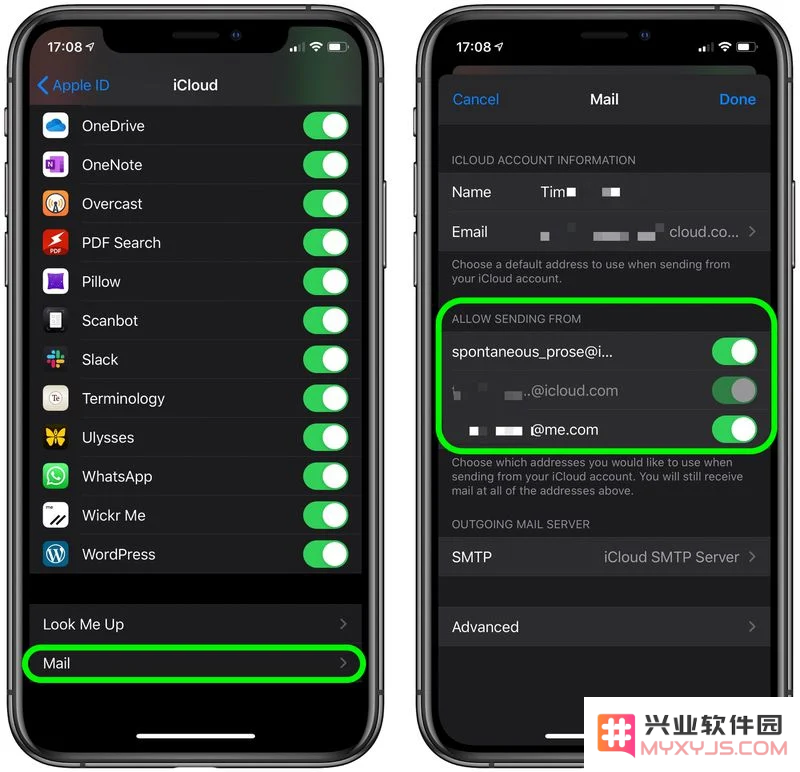 如何设置 iCloud 电子邮件地址别名？如何在 iPhone 上管理电子邮箱？
