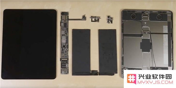 新款 iPad Pro 拆解：提升较小且可修复性低