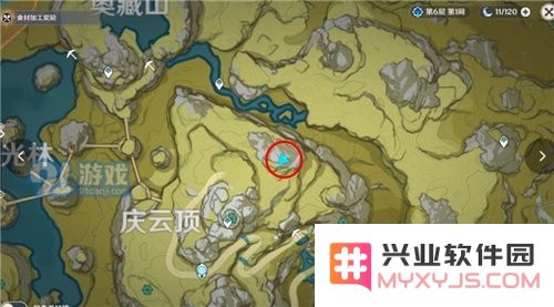 原神庆云顶隐藏宝箱位置介绍 庆云顶隐藏宝箱开启方法