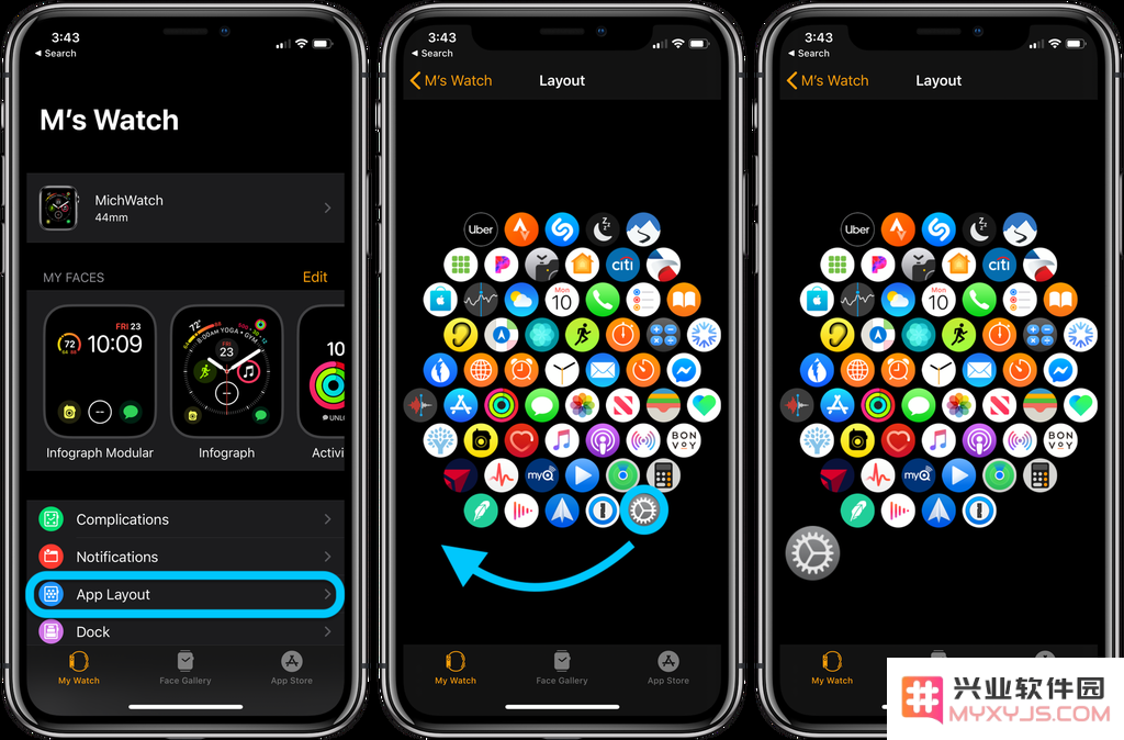 如何一次性查看所有的 Apple Watch 应用？