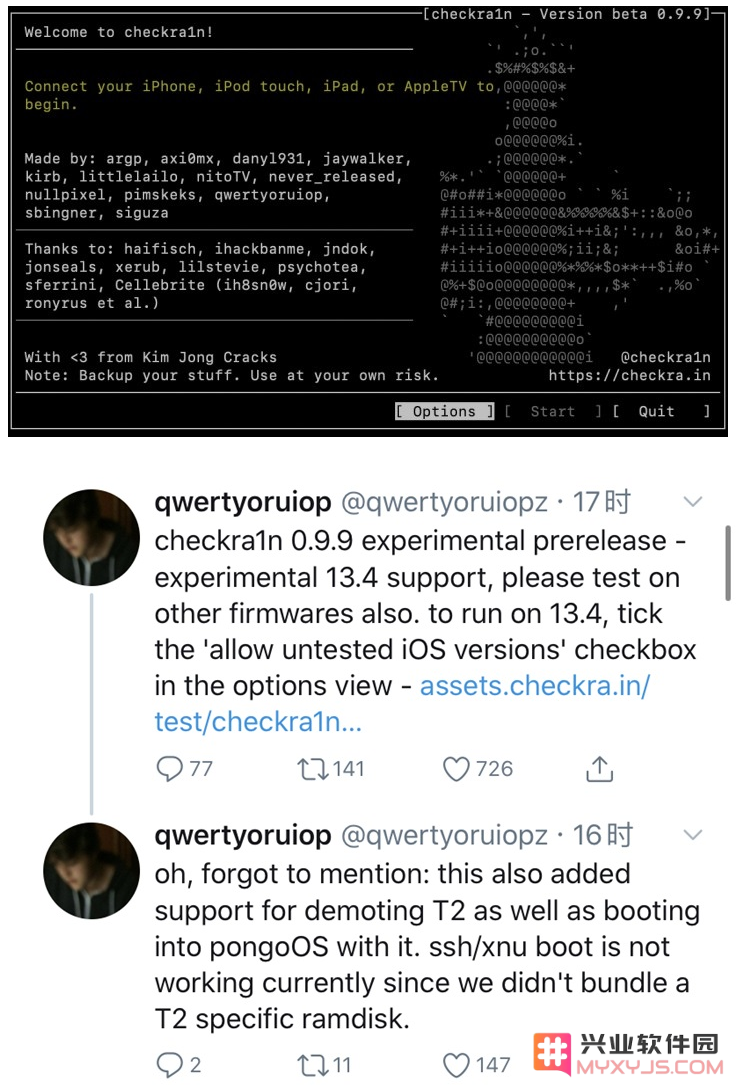 苹果iOS 13.4越狱工具正式发布：目前仅支持macOS操作系统用户使用